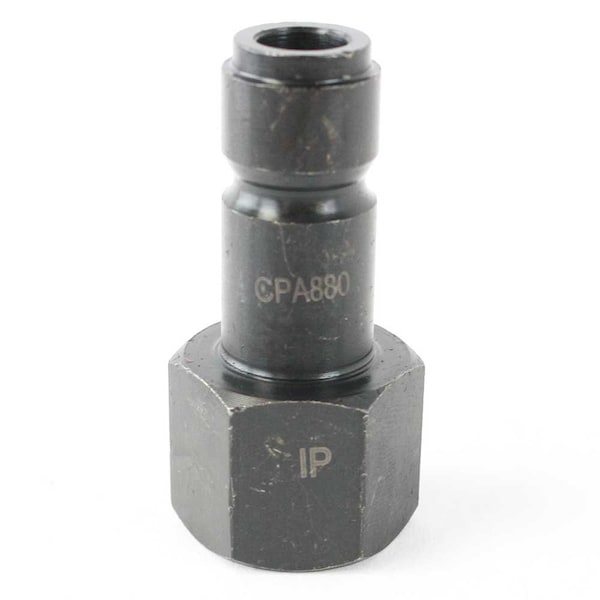 Interstate Pneumatics 1/2 Inch Automotive Steel Coupler Plug x 1/2 Inch Female NPT CPA880 - main